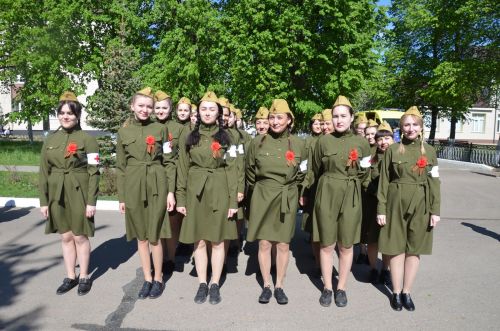 В Сарманово отметили 78-летие Великой Победы