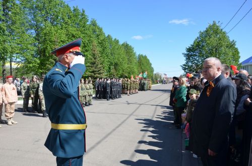 В Сарманово отметили 78-летие Великой Победы