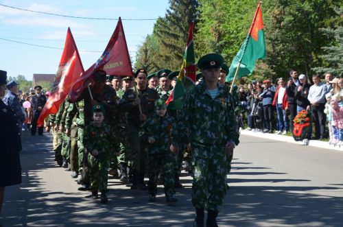 В Сарманово отметили 78-летие Великой Победы