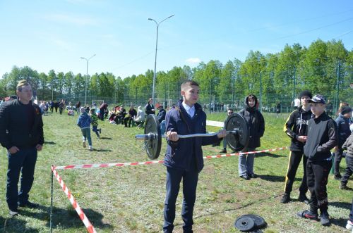 В Сарманово отметили 78-летие Великой Победы