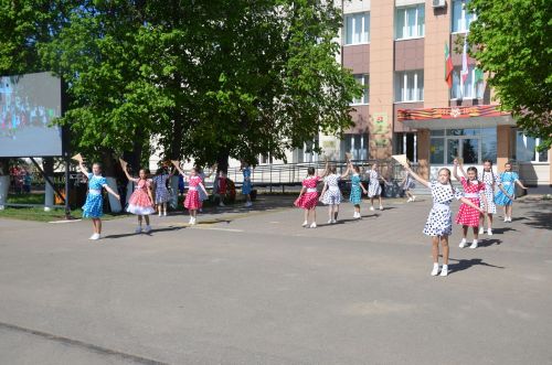В Сарманово отметили 78-летие Великой Победы