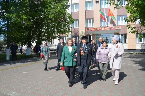 В Сарманово отметили 78-летие Великой Победы
