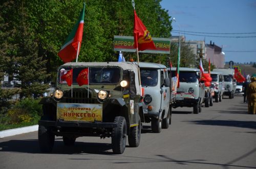 В Сарманово отметили 78-летие Великой Победы