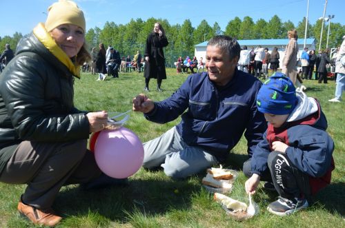 В Сарманово отметили 78-летие Великой Победы