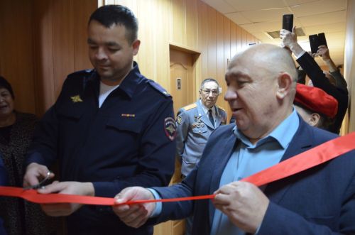 Җәлилдә эчке эшләр органнары ветераннары өчен ял бүлмәсе ачылудан фоторепортаж