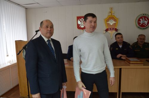 Җәлилдә эчке эшләр органнары ветераннары өчен ял бүлмәсе ачылудан фоторепортаж