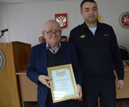 Җәлилдә эчке эшләр органнары ветераннары өчен ял бүлмәсе ачылудан фоторепортаж