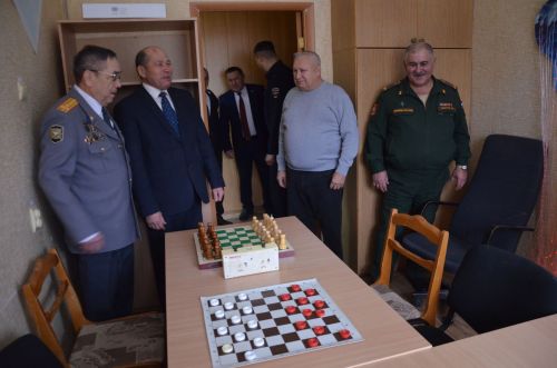 Җәлилдә эчке эшләр органнары ветераннары өчен ял бүлмәсе ачылудан фоторепортаж