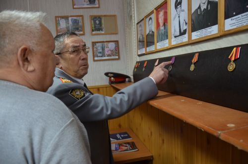 Җәлилдә эчке эшләр органнары ветераннары өчен ял бүлмәсе ачылудан фоторепортаж