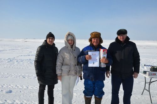 В Языково состоялась зимняя рыбалка