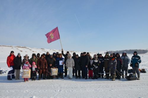 В Языково состоялась зимняя рыбалка
