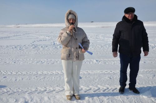 В Языково состоялась зимняя рыбалка
