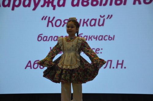 "Җырлы балачак илендә" XVI район талантлы балалар бәйгесенең гала-концертыннан фоторепортаж