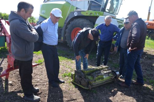 В районе определили готовность кормозаготовительной техники и кормохранилищ