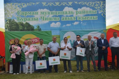 Фоторепортаж с праздника села в деревне Буралы-Чишма