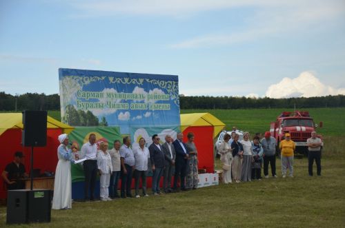 Фоторепортаж с праздника села в деревне Буралы-Чишма