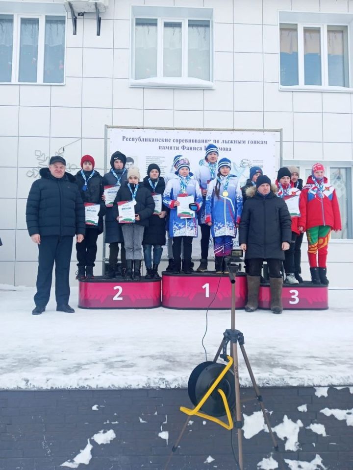 Лыжники района заняли призовые места на республиканских соревнованиях