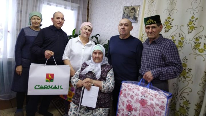 Галия Габдулхакова из Саклов-Баша отметила 95-летний юбилей