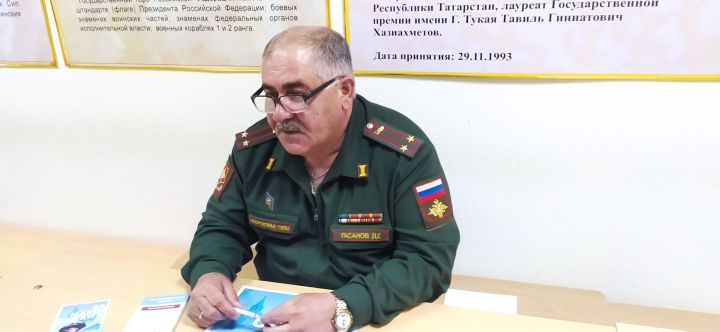В Сармановском районе продолжается набор на службу по контракту