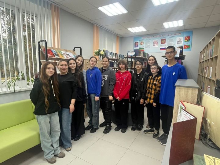 В Сармановской библиотеке собрался Книжный клуб Первых