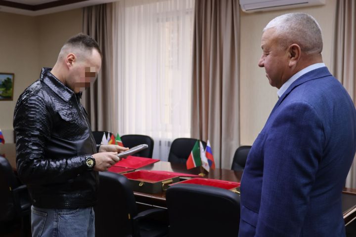 Боец СВО приехал в родной район в краткосрочный отпуск