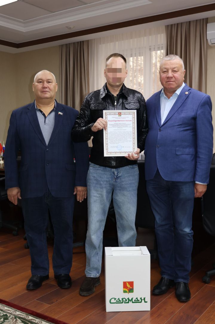 Боец СВО приехал в родной район в краткосрочный отпуск