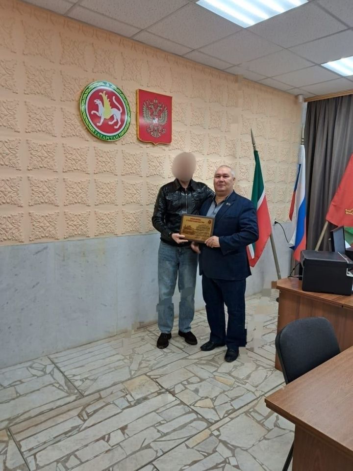 Боец СВО приехал в родной район в краткосрочный отпуск