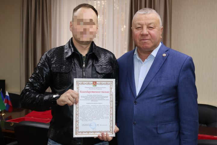 Боец СВО приехал в родной район в краткосрочный отпуск