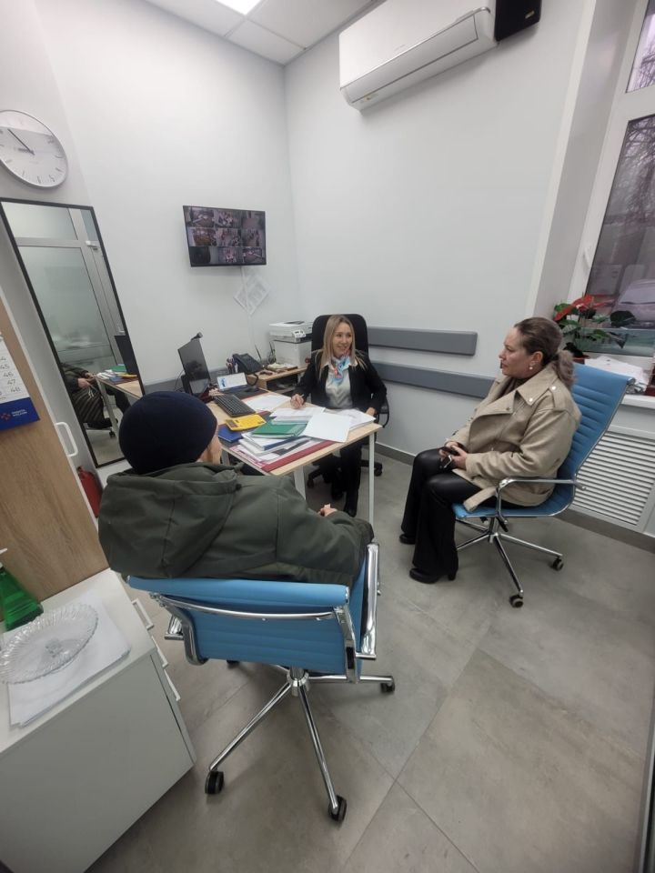 В Центре занятости Сарманово проходят встречи с участниками СВО