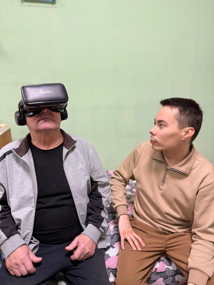 В Джалильском доме-интернате внедряют VR-терапию