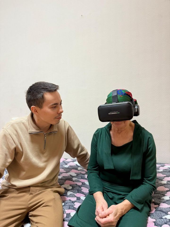 В Джалильском доме-интернате внедряют VR-терапию