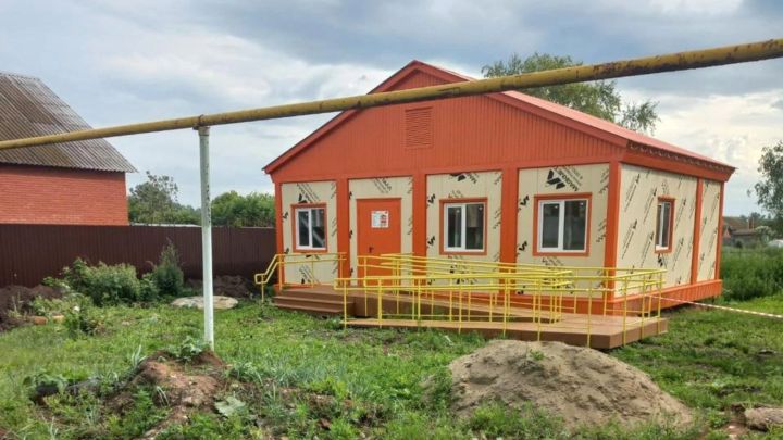 Строительство Ново-Ахметьевского ФАПа выходит на финишную прямую
