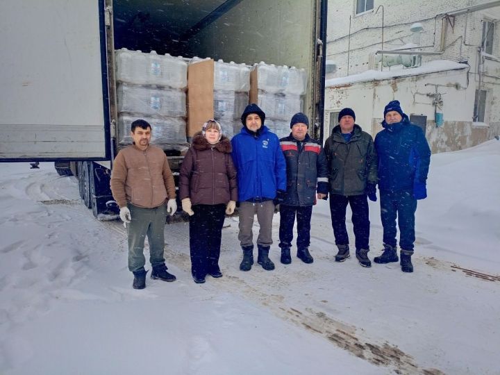 Лисичанск получит 20 тонн питьевой воды из Сармановского района