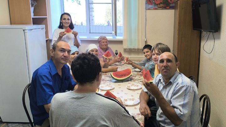 В Сармановском центре «Шафкат» отметили День арбуза