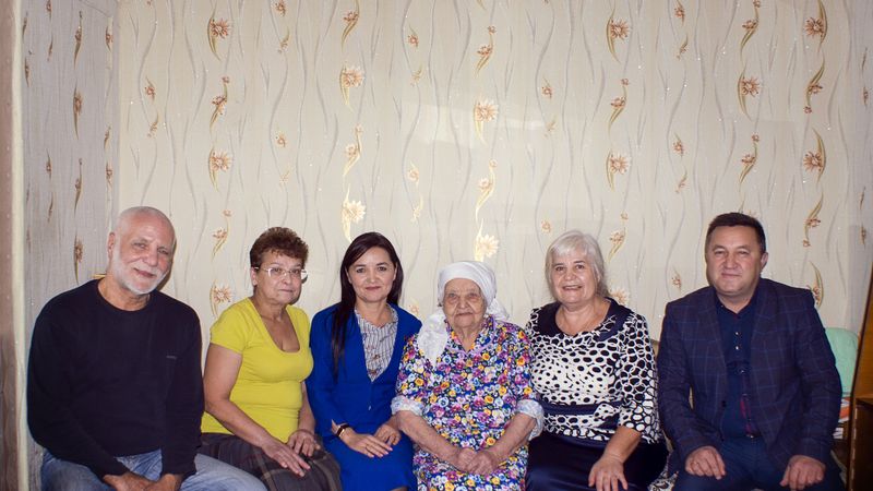 Свой 95-летний юбилей отметила жительница п. Джалиль Скворцова Насима Камиловна