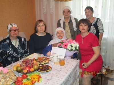 В Джалиле Закие Муртазиной исполнилось 90 лет