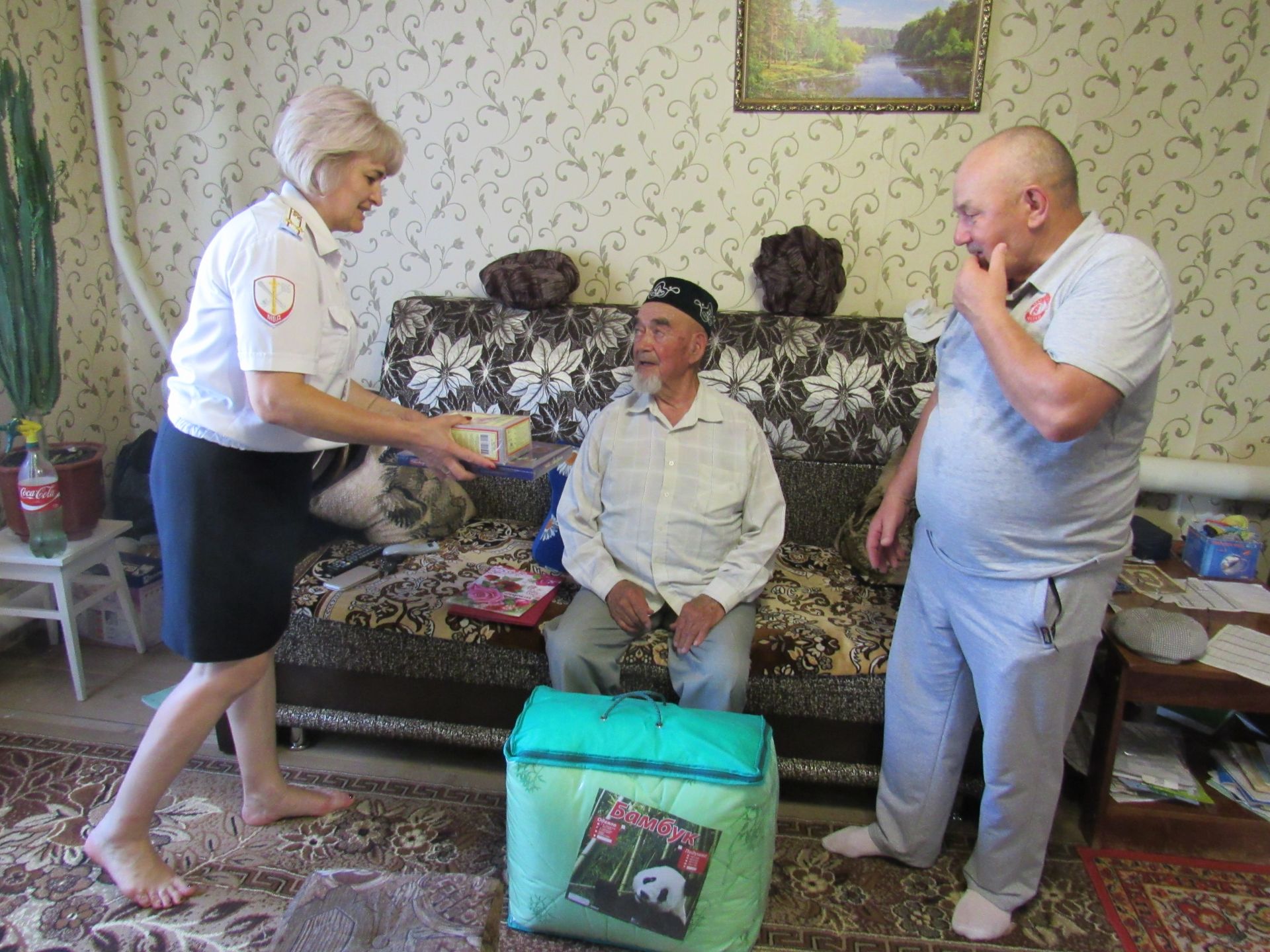 Бывшие сослуживцы поздравили Раиса&nbsp; Фатихова с 85-летием