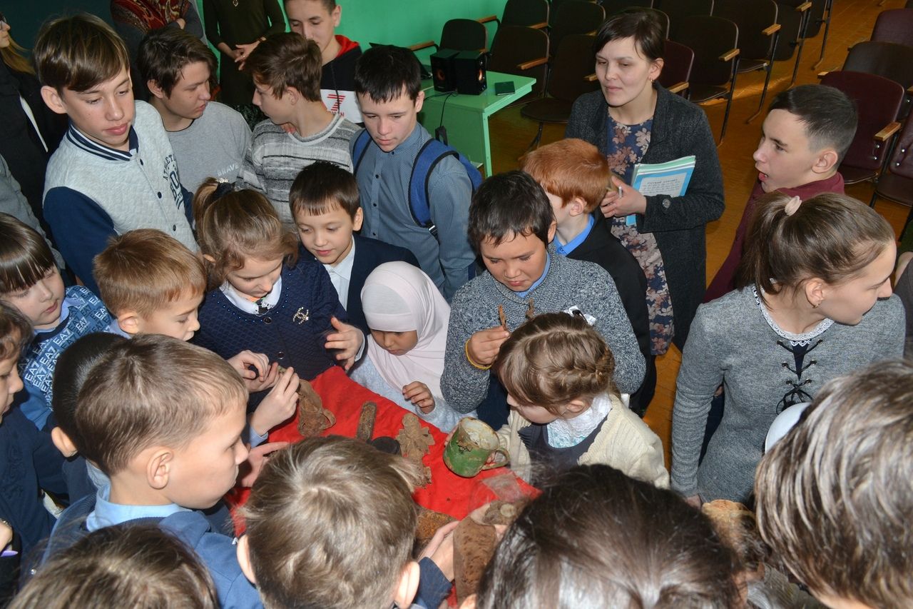 Сотрудники музея организовали встречу, посвященную Сталинградской битве