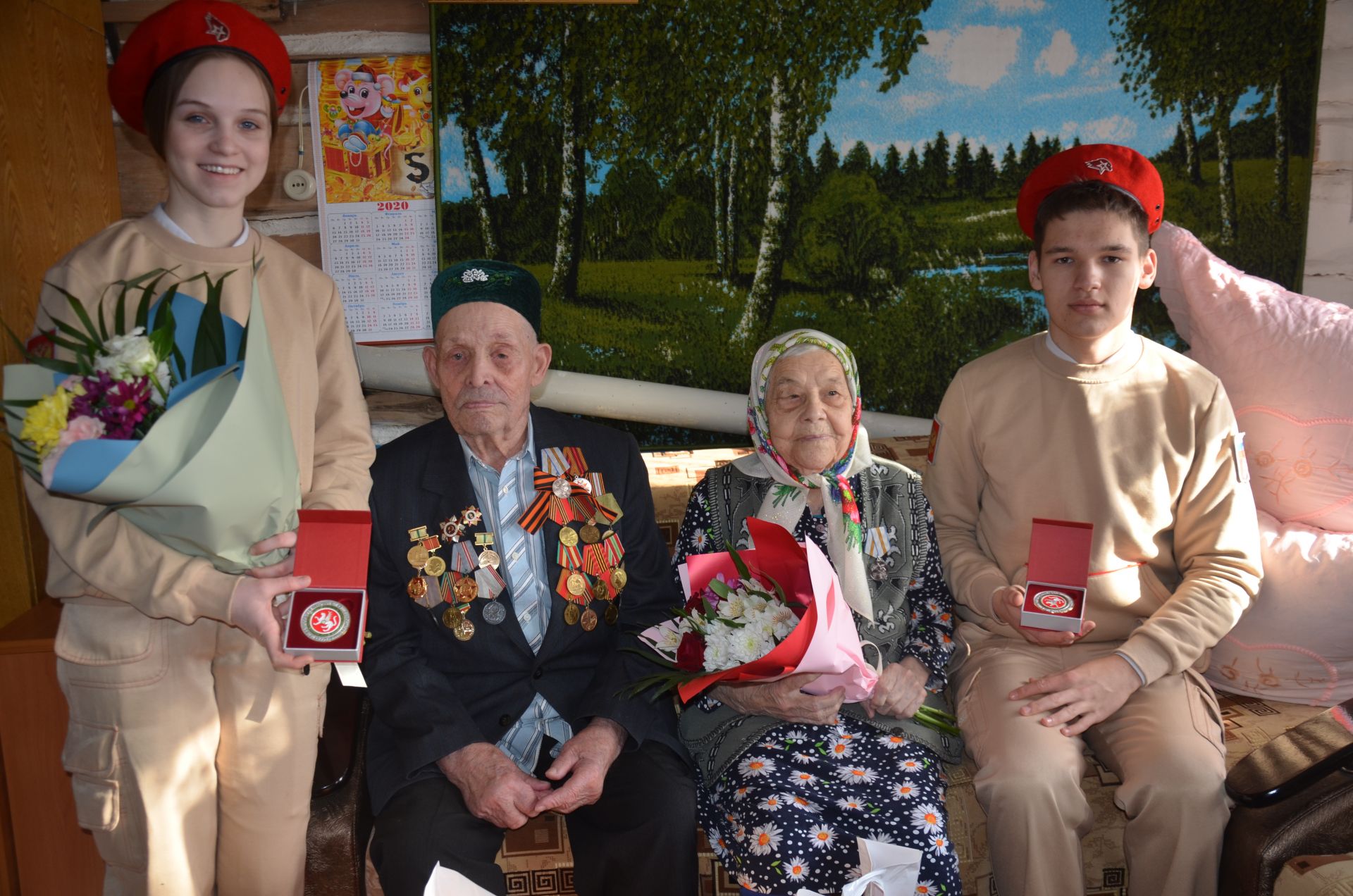 Район ветераннарына юбилей медальләре тапшырылды