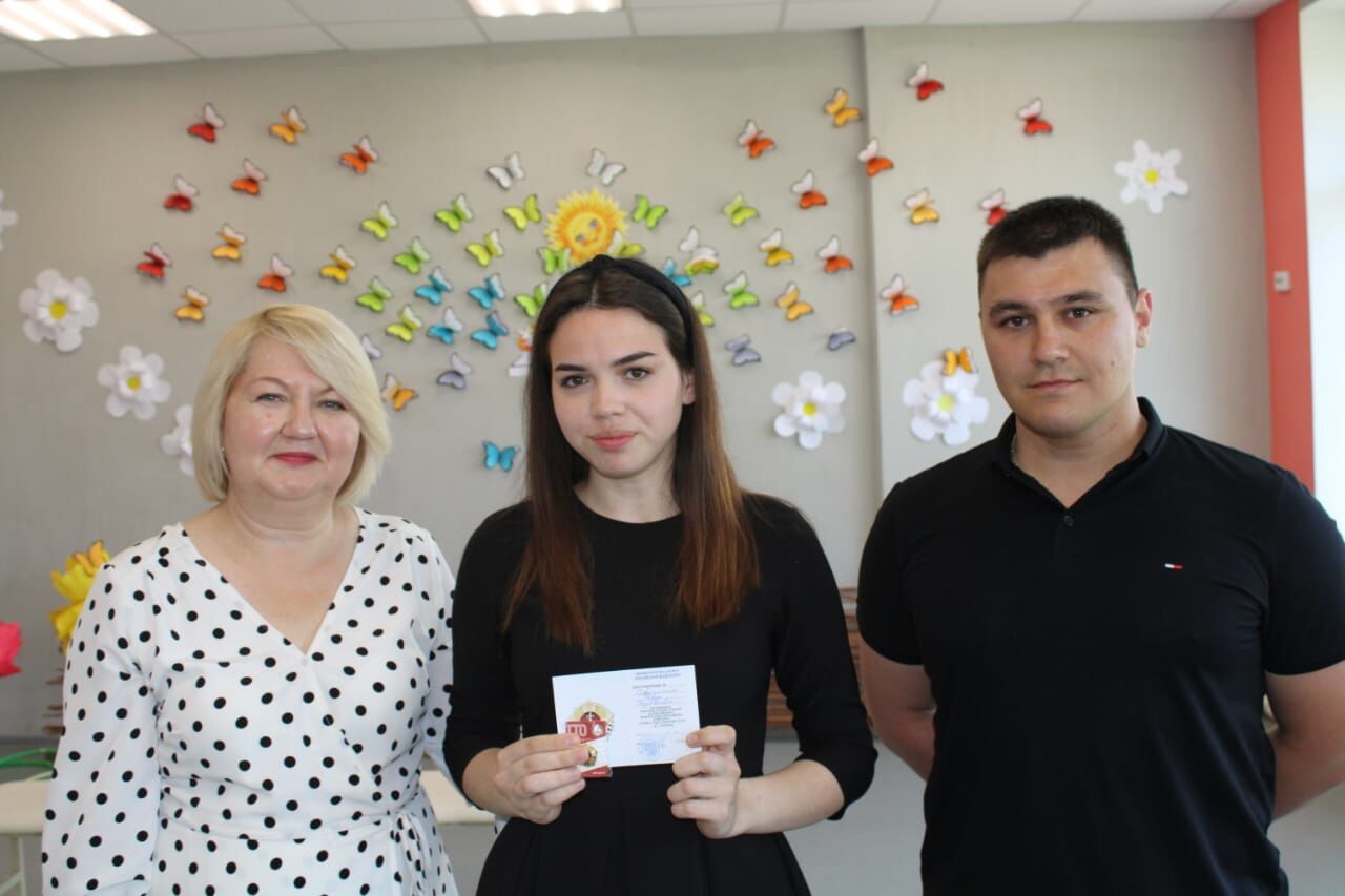 Выпускникам Сармановской средней школы вручили знаки отличия ВФСК ГТО