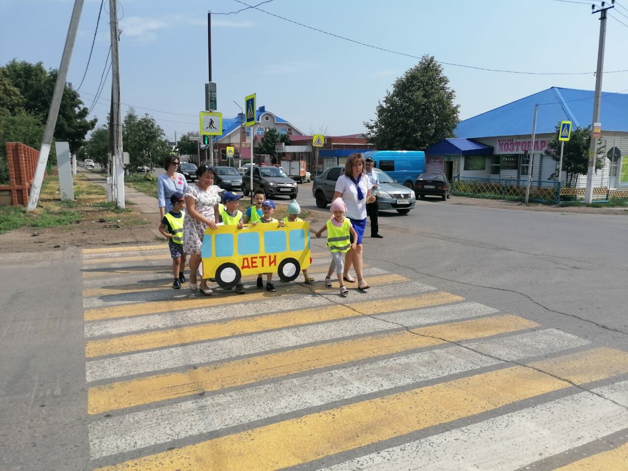 Сармановский детский сад "Лилия" принял участие в акции "Письмо водителю"