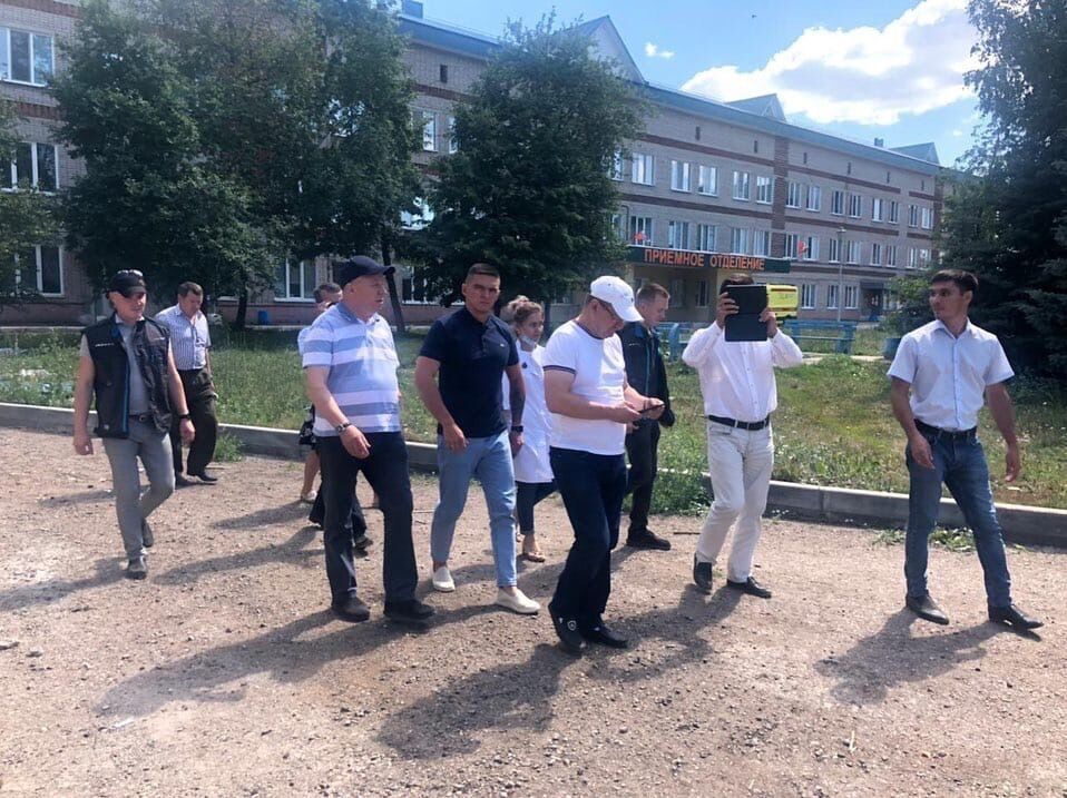 Район с рабочим визитом посетил начальник управления Министерства здравоохранения Республики Татарстан