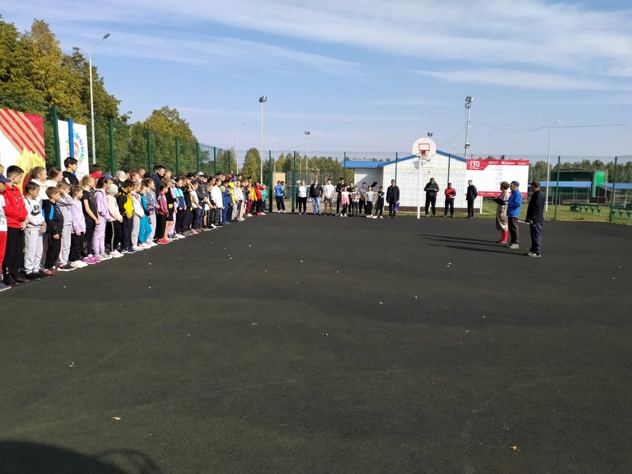 В Сарманово проходит муниципальный этап летнего фестиваля ГТО