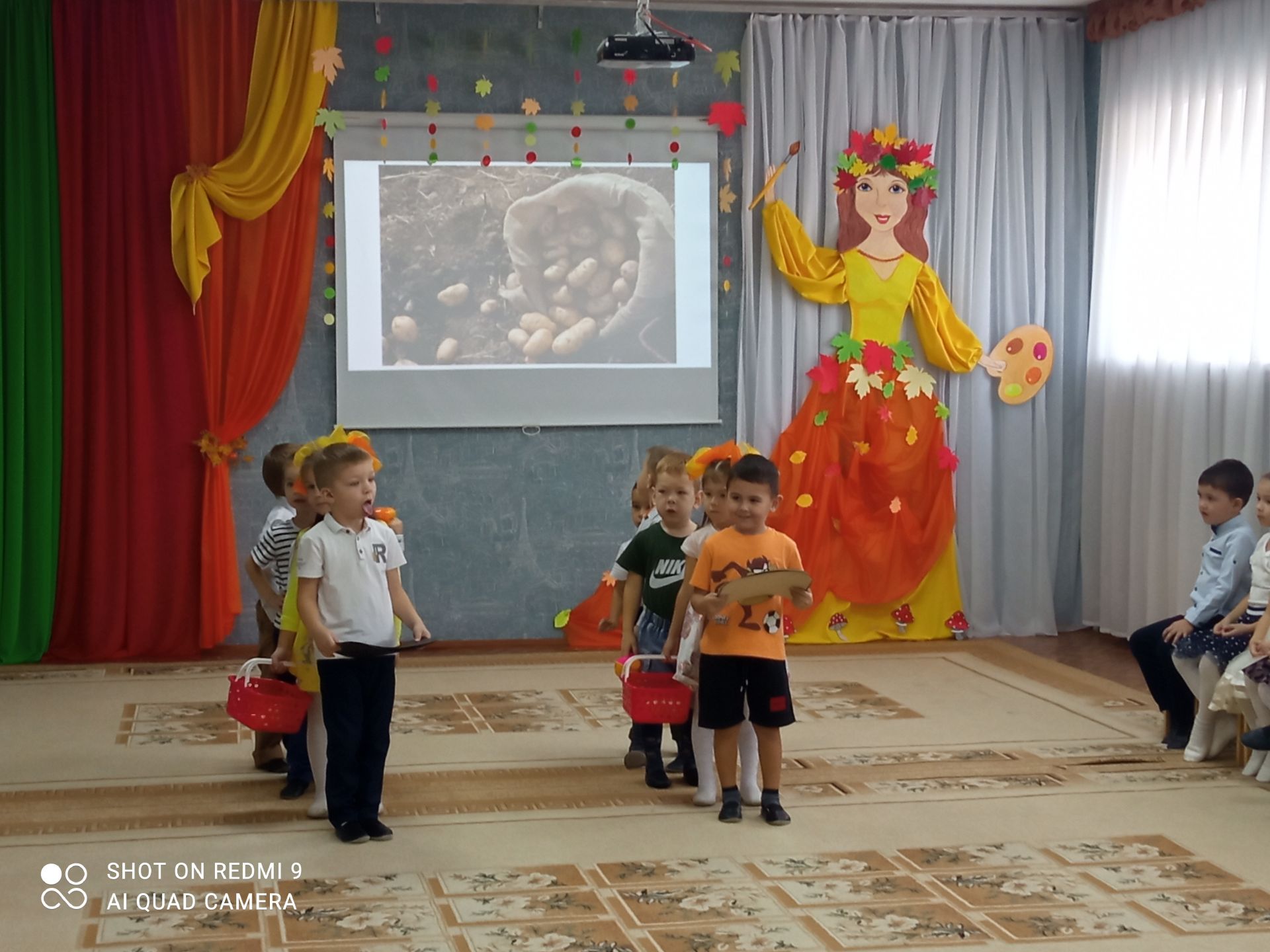 В Джалильском детском саду «Теремок» состоялся праздник осени