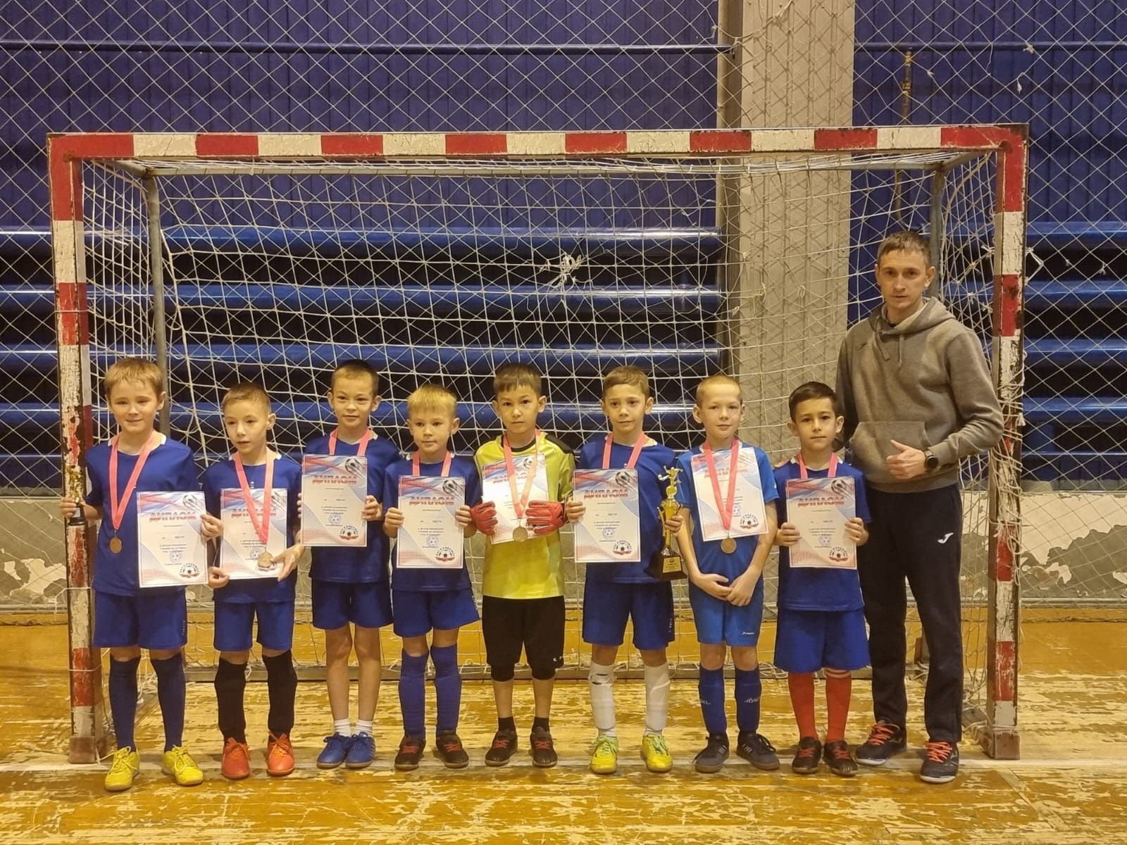 Юные футболисты района заняли третье место в Альметьевске