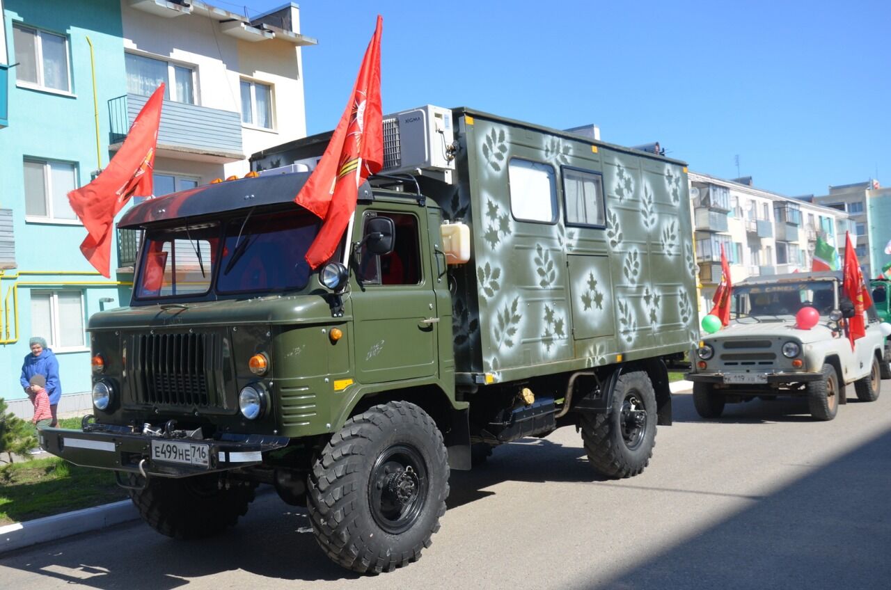 Сугыш елларын ретромашиналар да искә төшерде