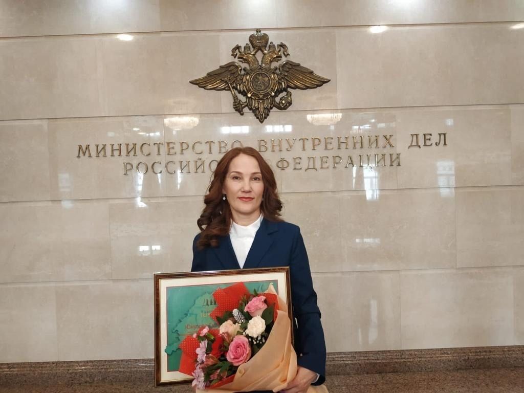 Заместитель директора Большенуркеевской СОШ заняла третье место в конкурсе «Территория Закона»