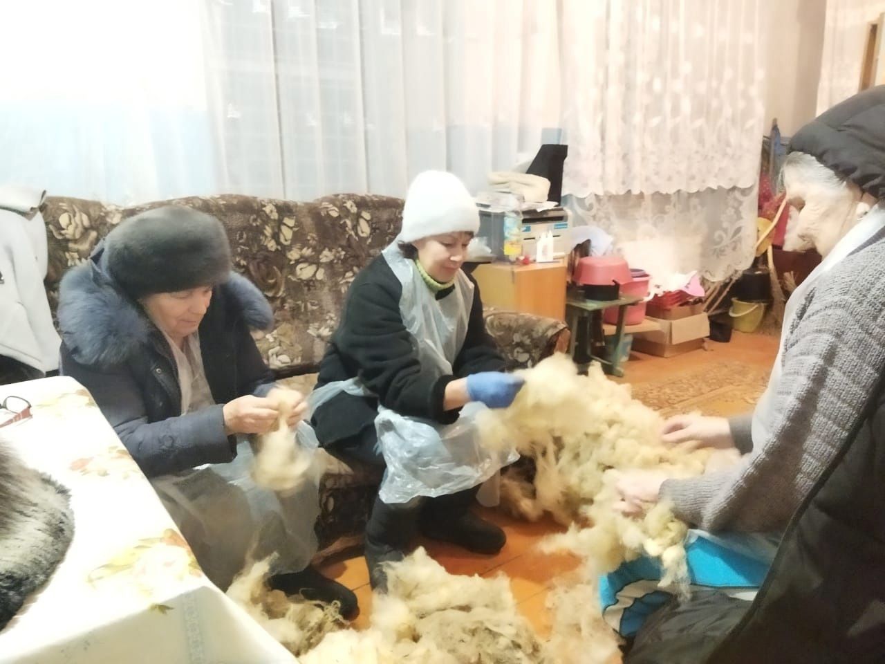 Яхшыбайда маскировкалау челтәре үрәләр