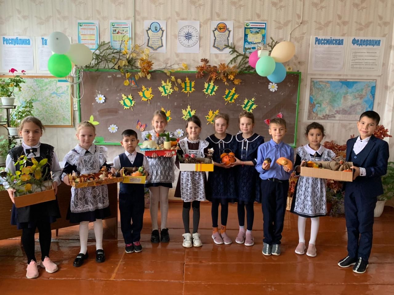 Осенний праздник в Каташ-Каранской школе удался