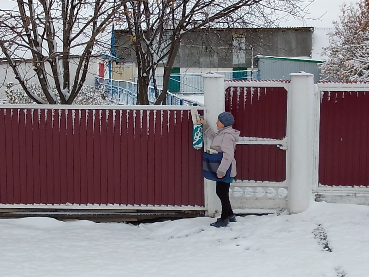 Кәүҗияк авылы хат ташучысы октябрь ае планын арттырып үтәгән